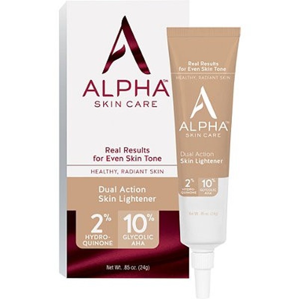 Alpha Skincare Dual Action Skin Lightener 2_ hydroquinone + 10_ AHA