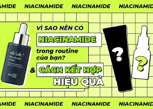 Cách kết hợp Niacinamide và Ceramide mang lại hiệu quả cao