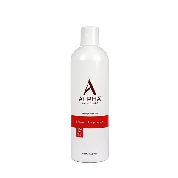 Sữa dưỡng thể trị mụn, trị thâm cho cơ thể Alpha Skincare Renewal Body Lotion 12_ AHA