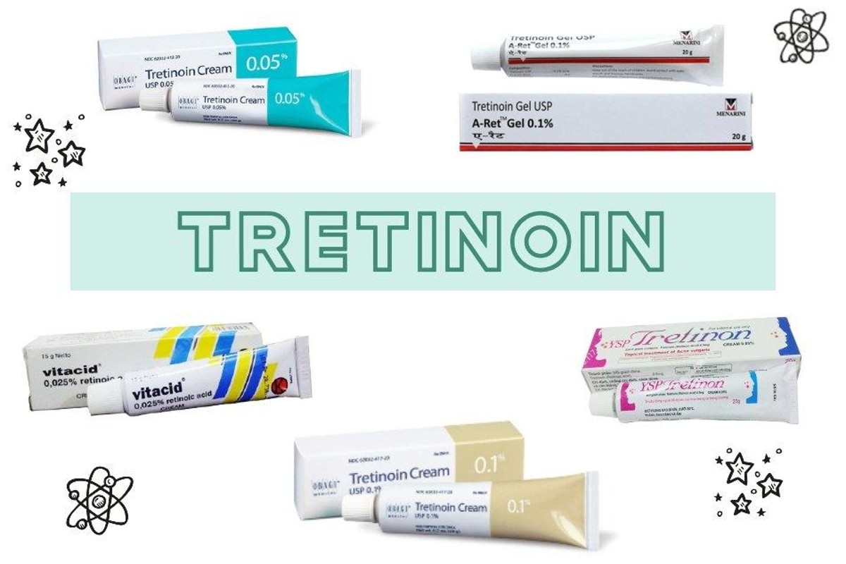 Top các sản phẩm chứa hoạt chất Tretinoin tốt nhất mà bạn không thể bỏ qua