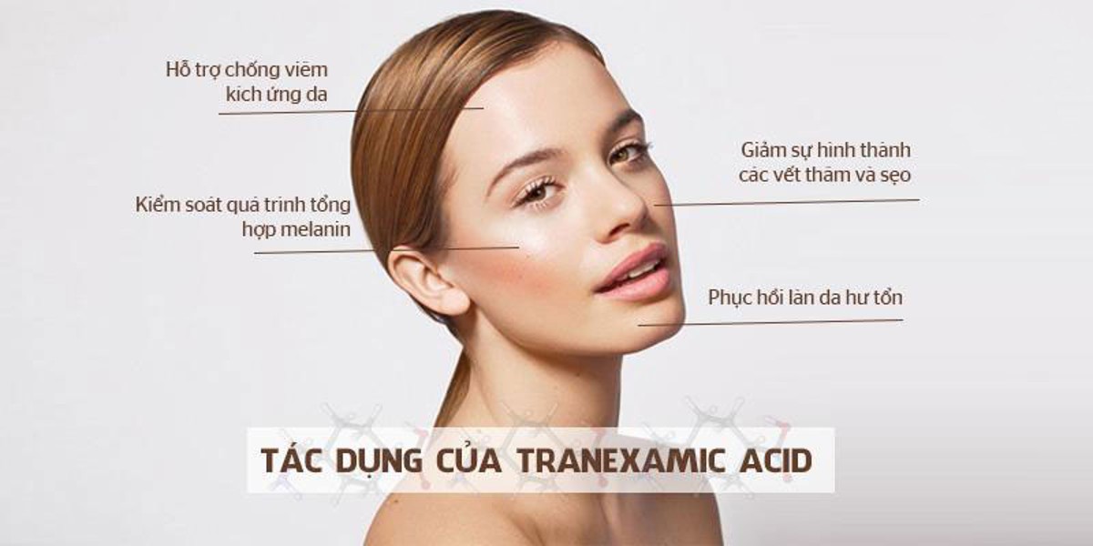 Tranexamic Acid là hoạt chất gì Cách sử dụng Acid Tranexamic mang lại hiệu quả cao cho làn da(1)