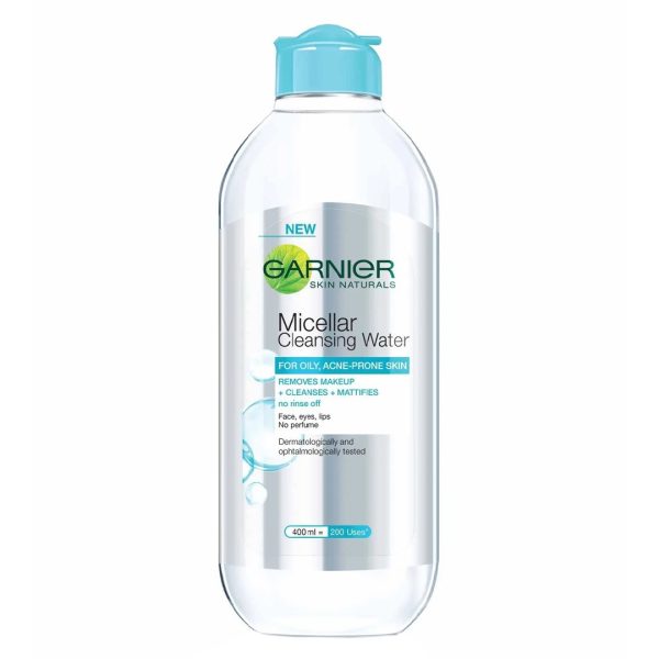 Garnier Micellar Cleansing Water For Oily & Acne-Prone Skin