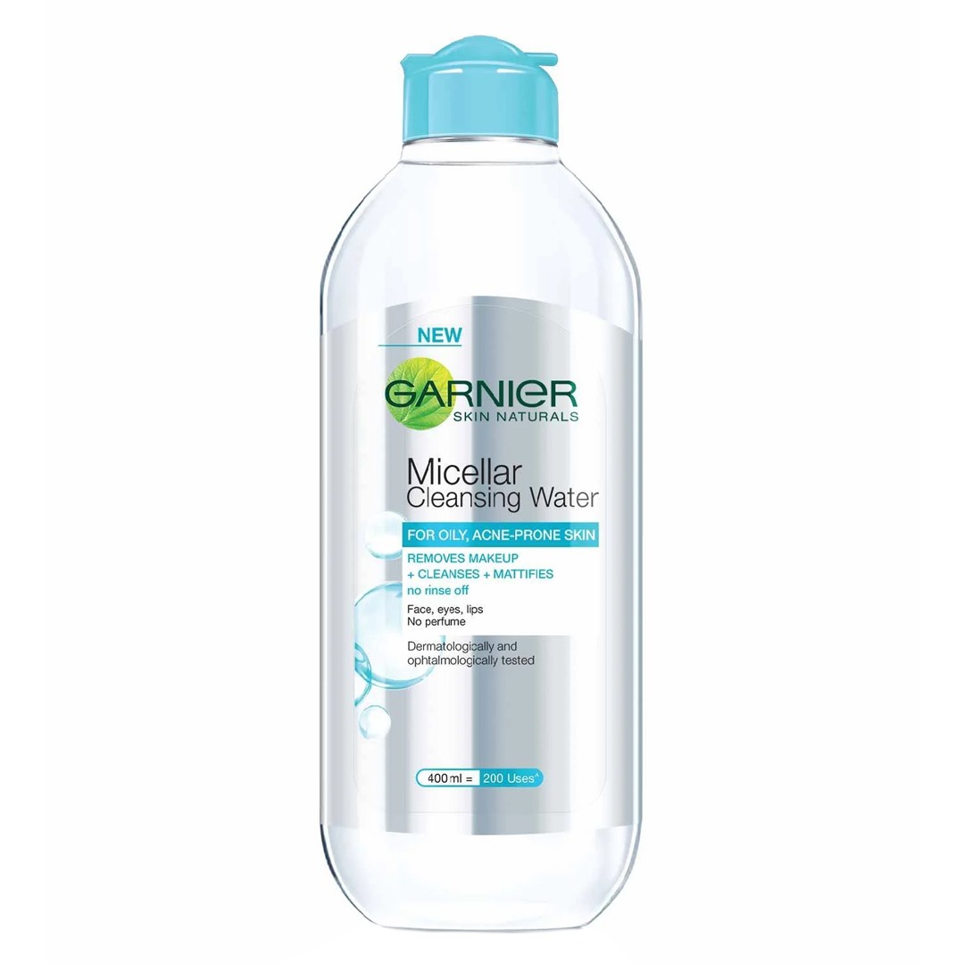 Nước tẩy trang Garnier cho da dầu – Garnier Micellar Cleansing Water For Oily & Acne-Prone Skin