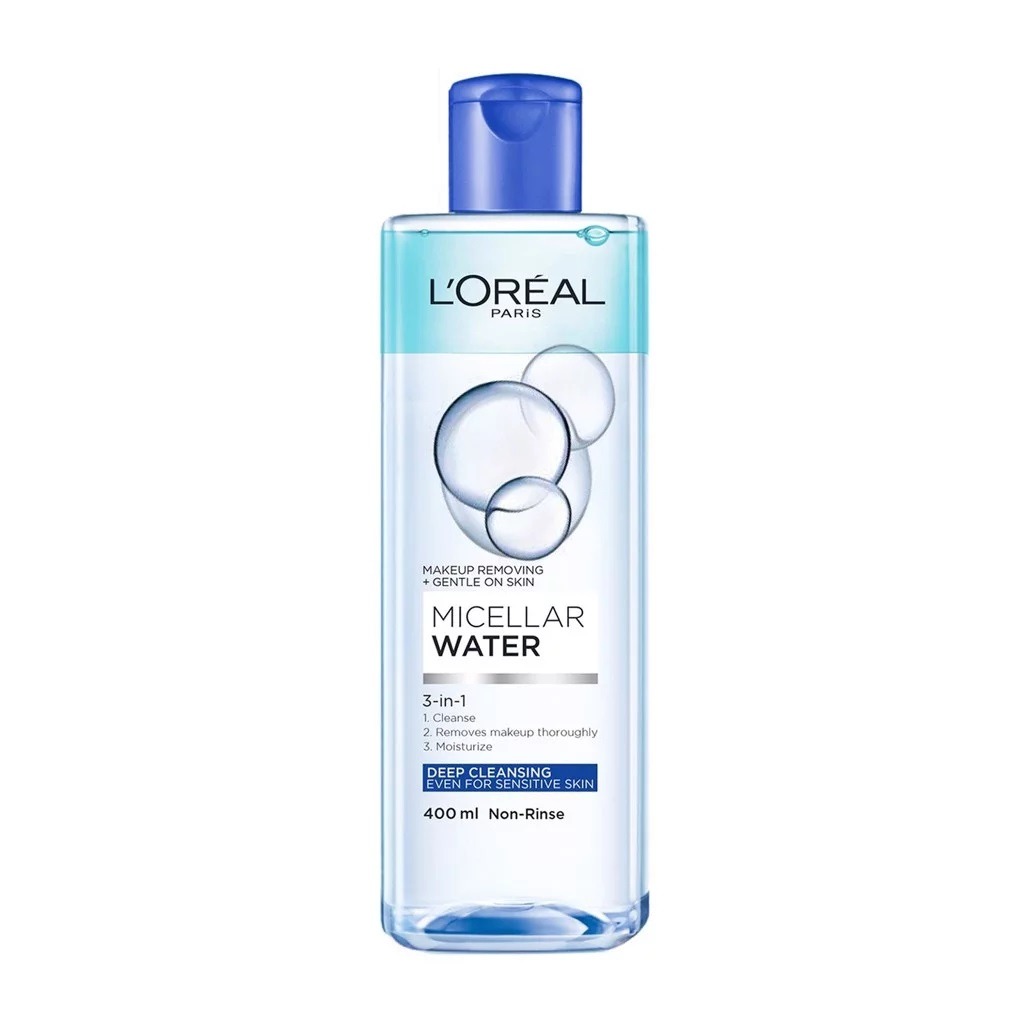 Nước Tẩy Trang L’Oréal Paris Micellar Water 3-in-1 Deep Cleansing Even For Sensitive Skin