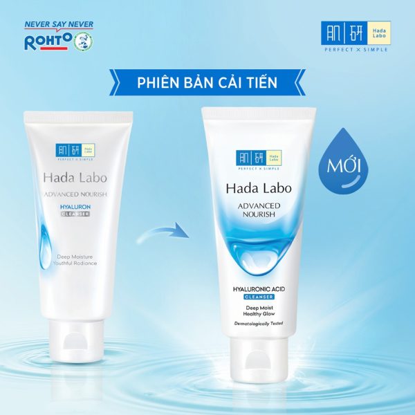 Kem Rửa Mặt Hada Labo Sạch Sâu Dưỡng Ẩm1