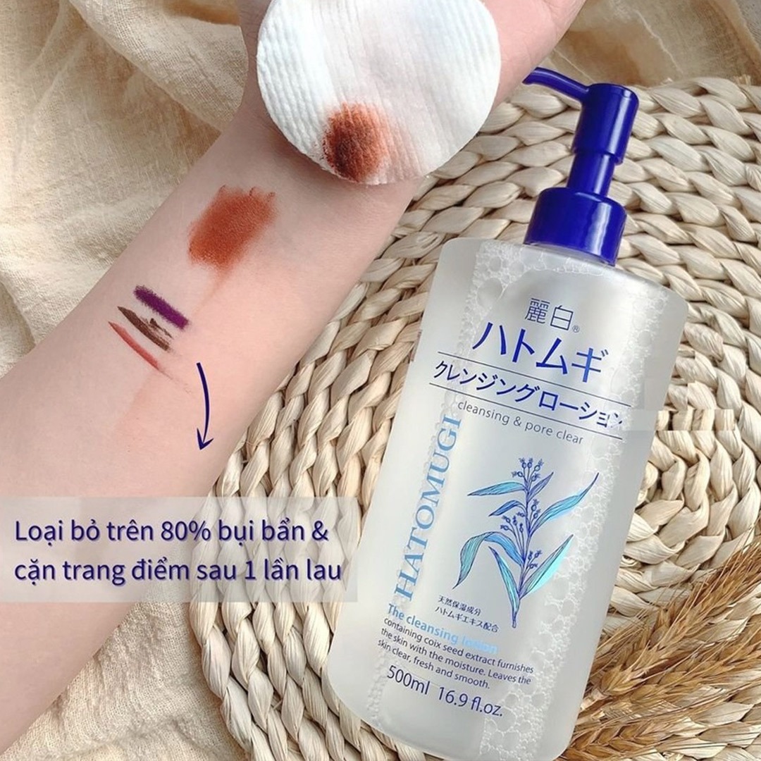 nước tẩy trang Hatomugi Cleansing & Pore Clear