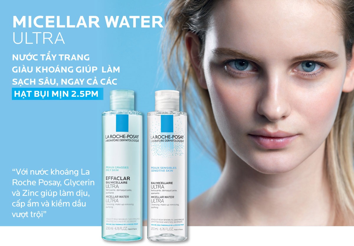 Effaclar Micellar Water Ultra Oily Skin