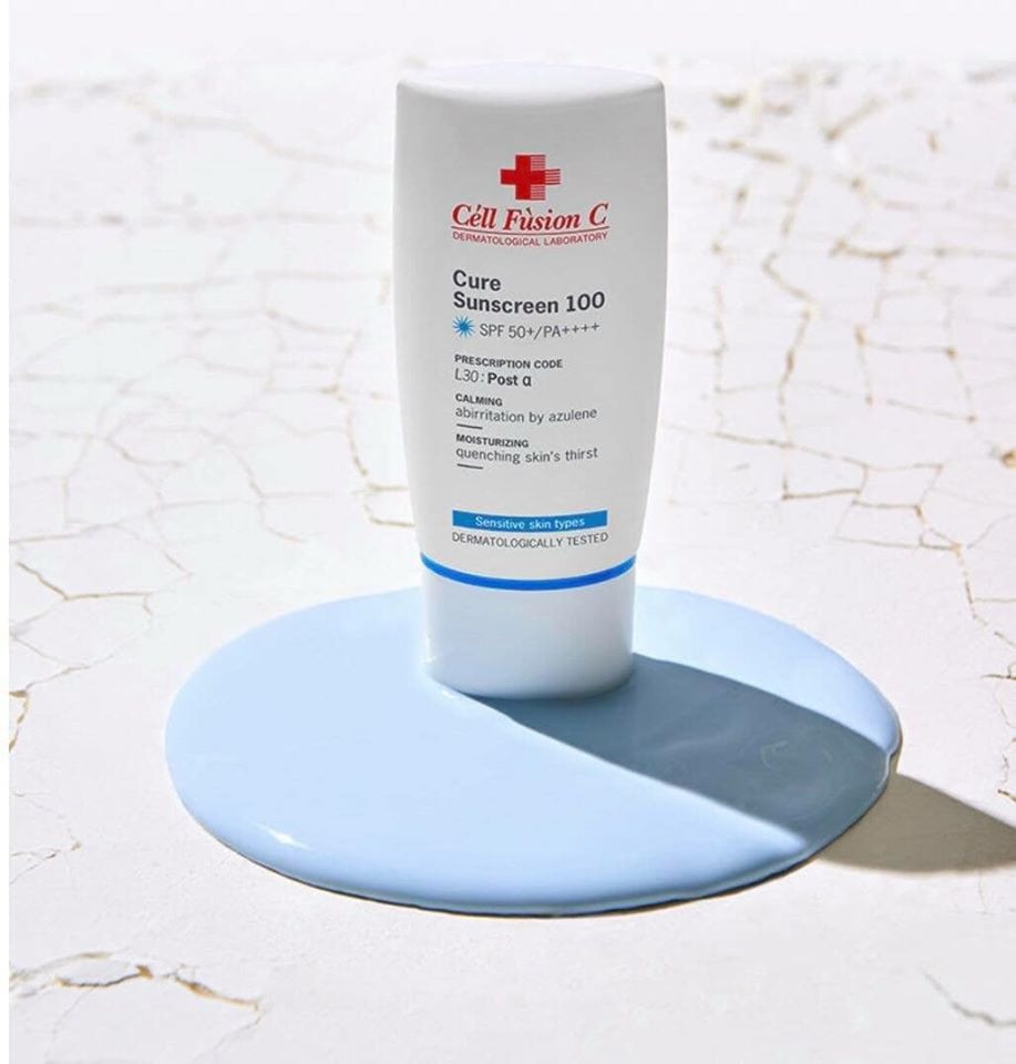 cell fusion c toning sunscreen 100