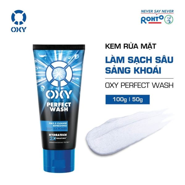 Kem Rửa Mặt Oxy Perfect Wash Làm Sạch Sâu4