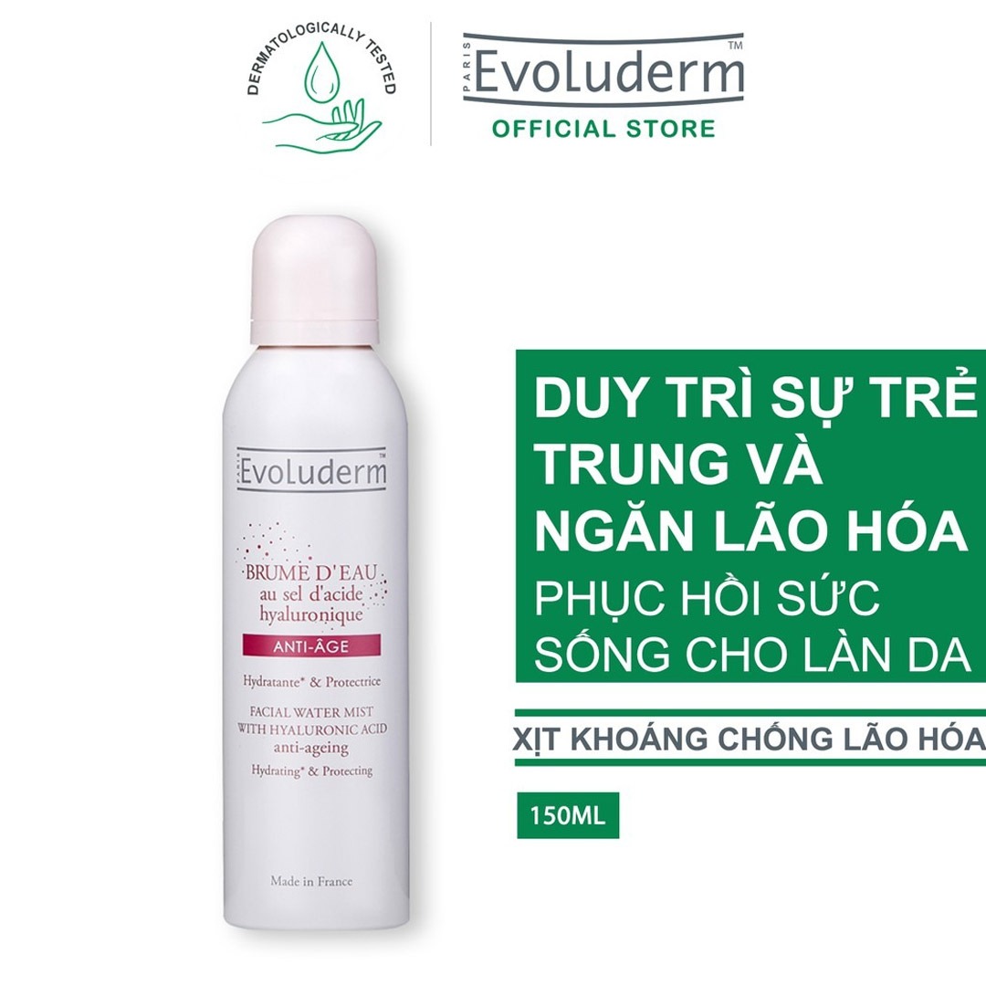 X t Kho ng Evoluderm Brume D Eau Anti ge Facial Water Mist Anti X t Kho ng Evoluderm Brume D Eau Anti ge Facial Water Mist Anti