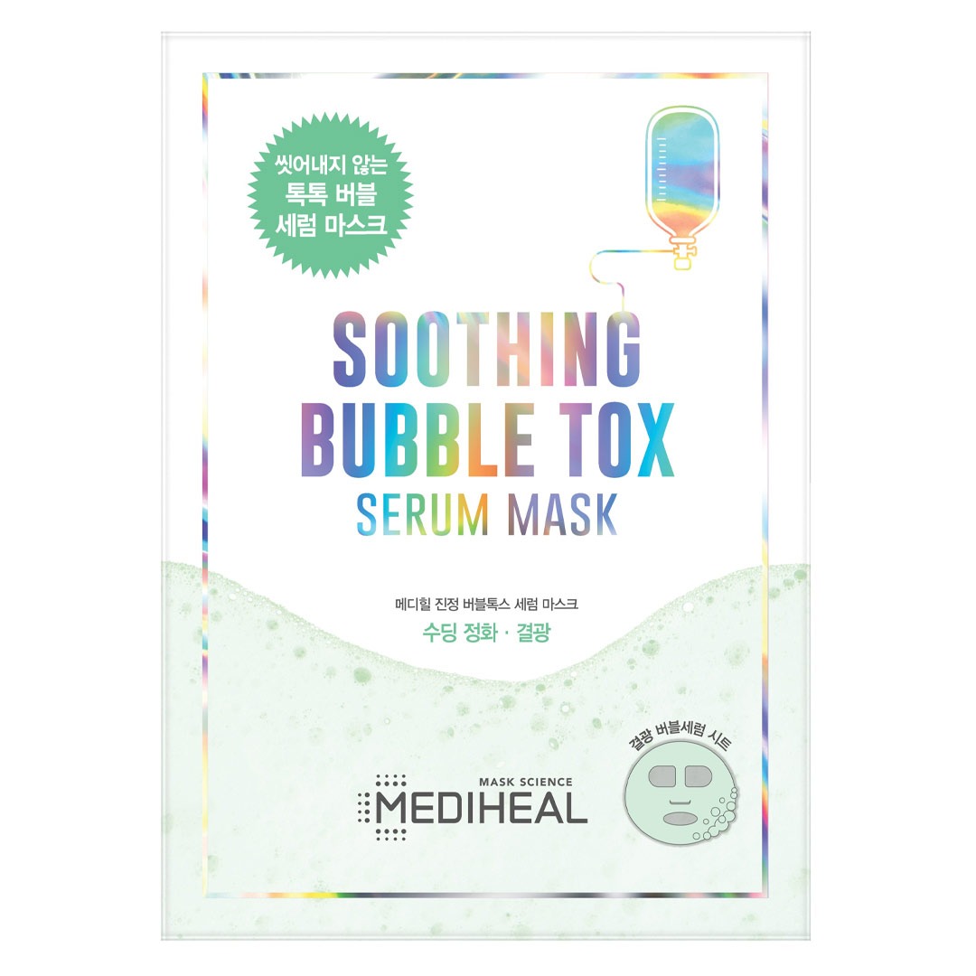 Mặt Nạ Mediheal Soothing Bubble Tox Serum Mask