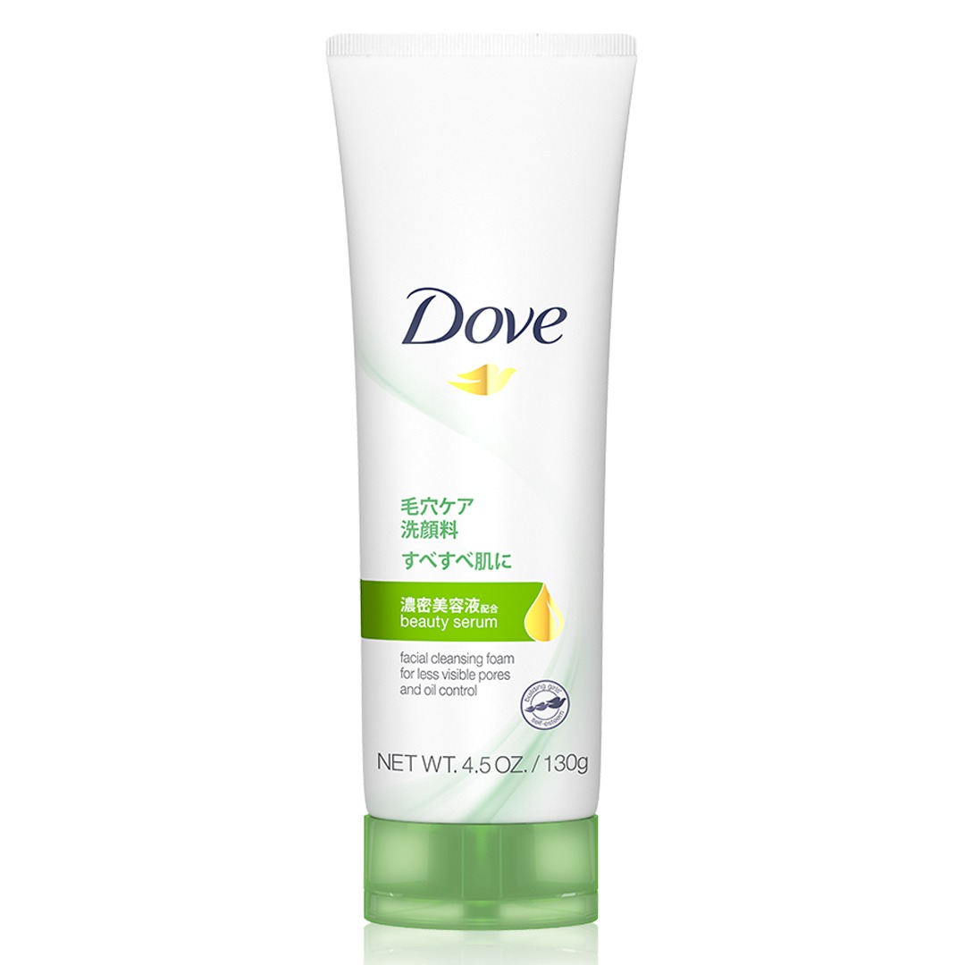 Sữa Rửa Mặt Dove Beauty Serum Facial Cleansing Foam For Less Visible Pores And Oil Control