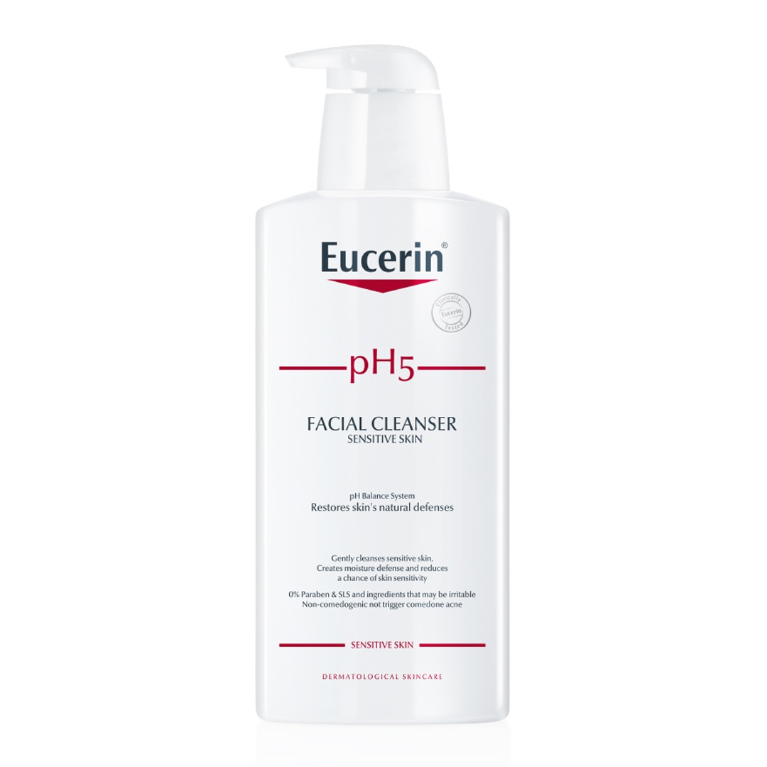 Sữa Rửa Mặt Eucerin pH5 Facial Cleanser Sensitive Skin