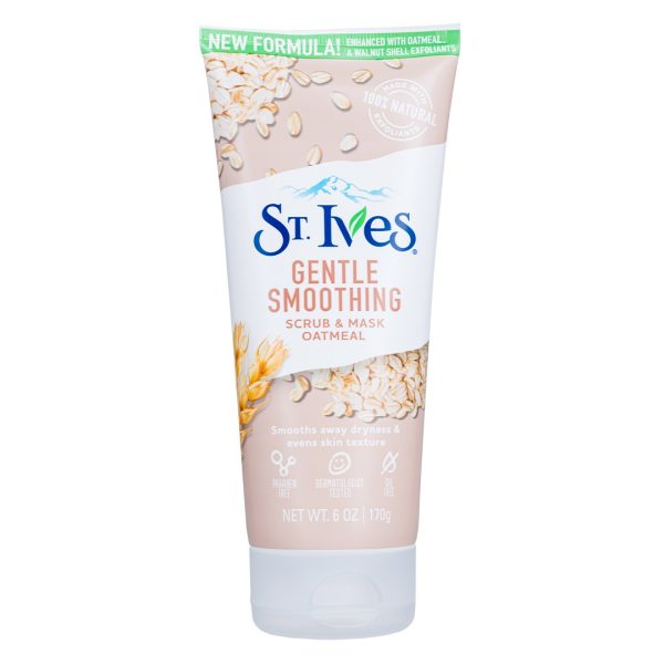 St.Ives Smooth & Nourished Oatmeal Scrub + Mask