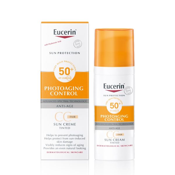 Eucerin Sun Cream Face Tinted CC Cream SPF 50+