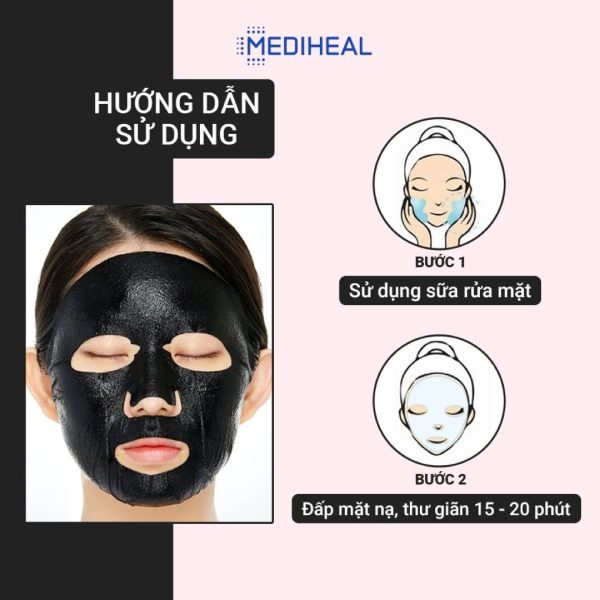 Mediheal H.D.P Pore - Stamping Charcoal - Mineral Mask EX