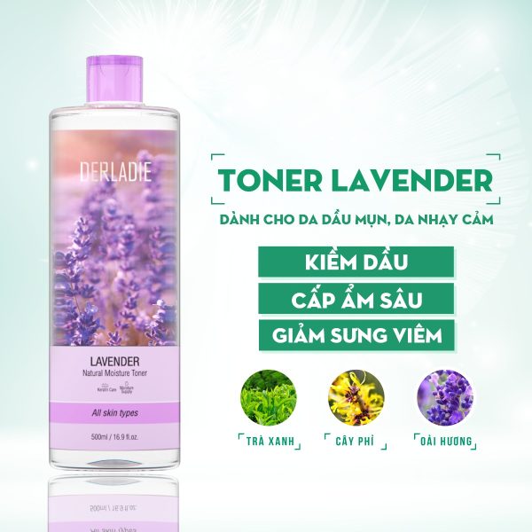 Toner Derladie Lavender Natural Moisture Toner