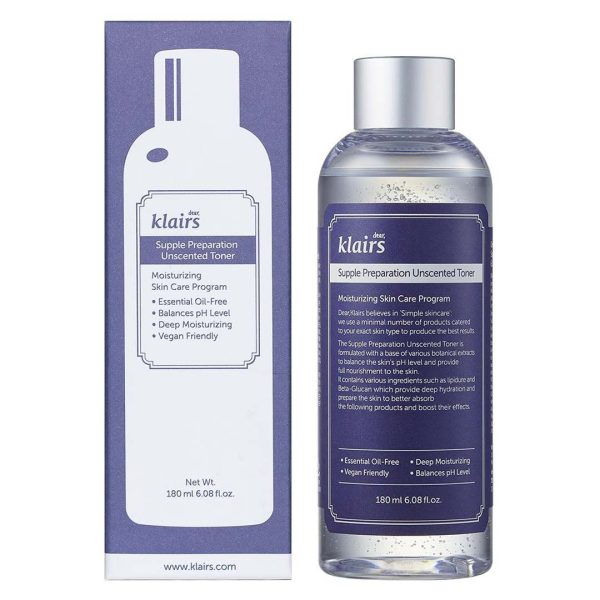 klairs supple preparation unscented toner