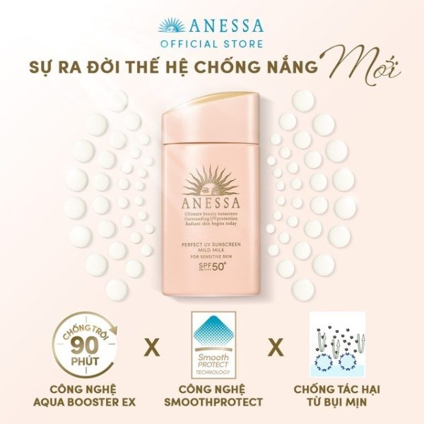 anessa perfect uv sunscreen mild milk