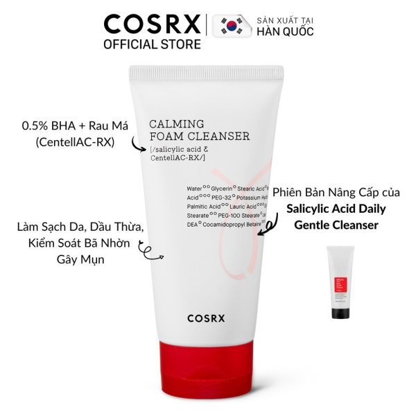 cosrx ac collection calming foam cleanser4