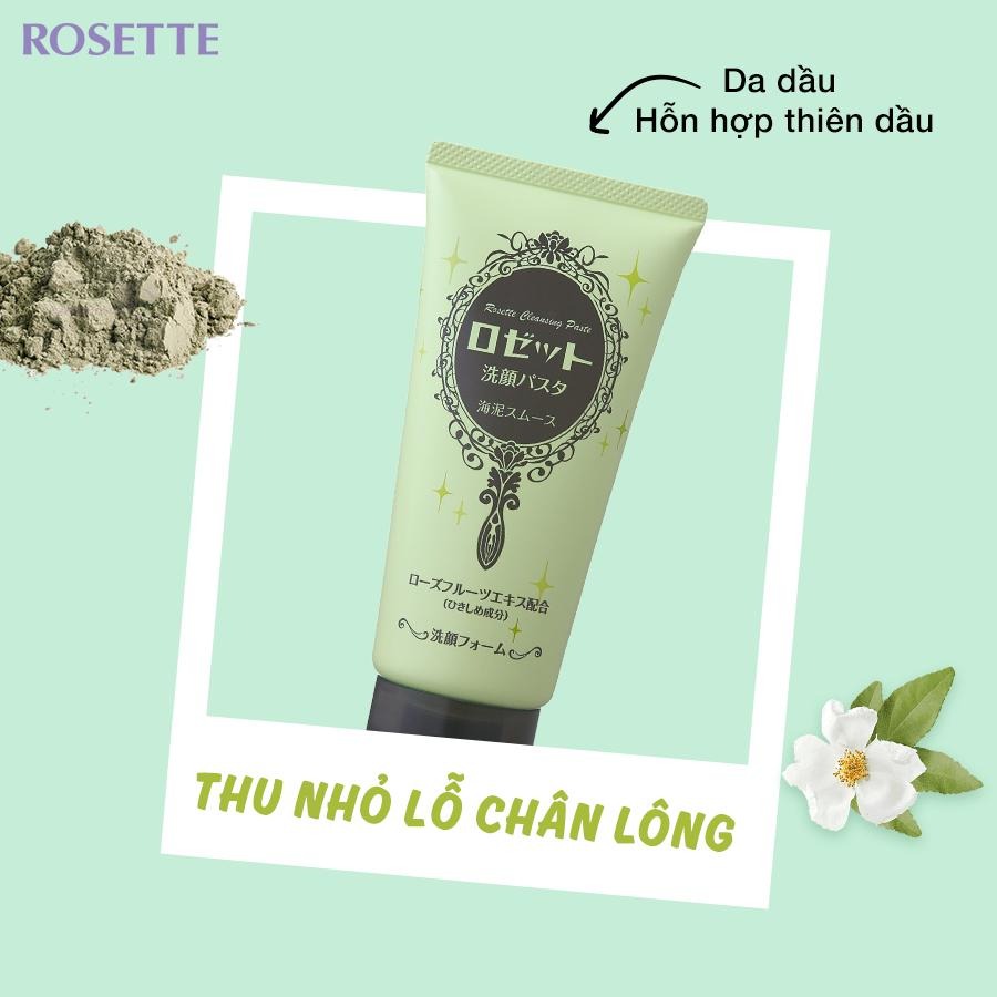 Rosette Face Wash Pasta Sea Clay Smooth3