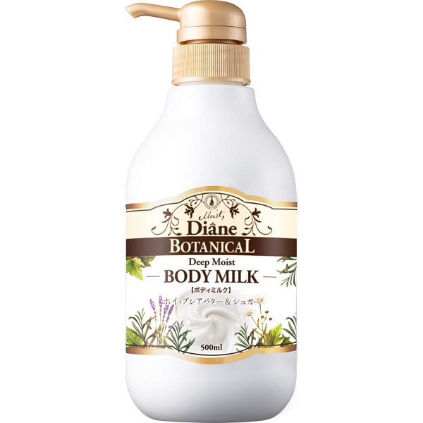 Sữa dưỡng ẩm body cho da khô Diane Botanical Deep Moist Body Milk