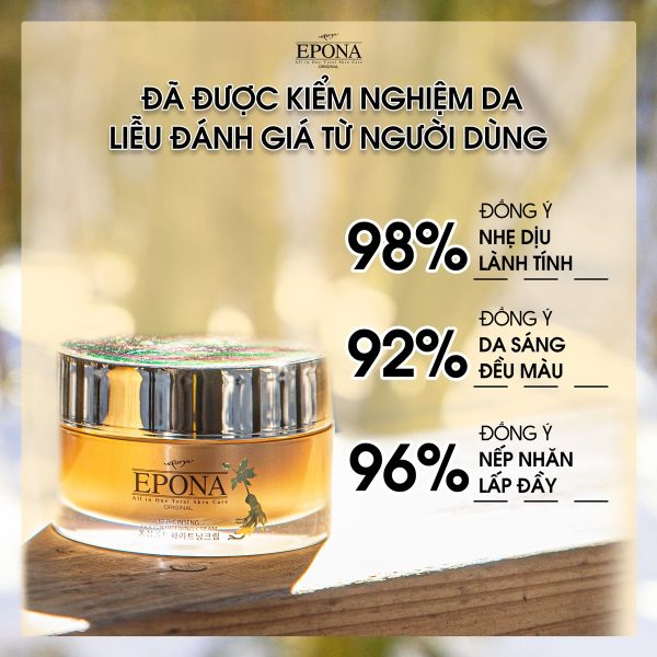 Epona Red Ginseng Gold Whitening Cream