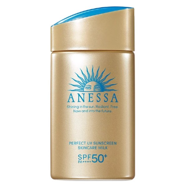 Kem Chống Nắng kiềm dầu dưỡng da Anessa Perfect UV Sunscreen Skincare Milk SPF50+ PA++++