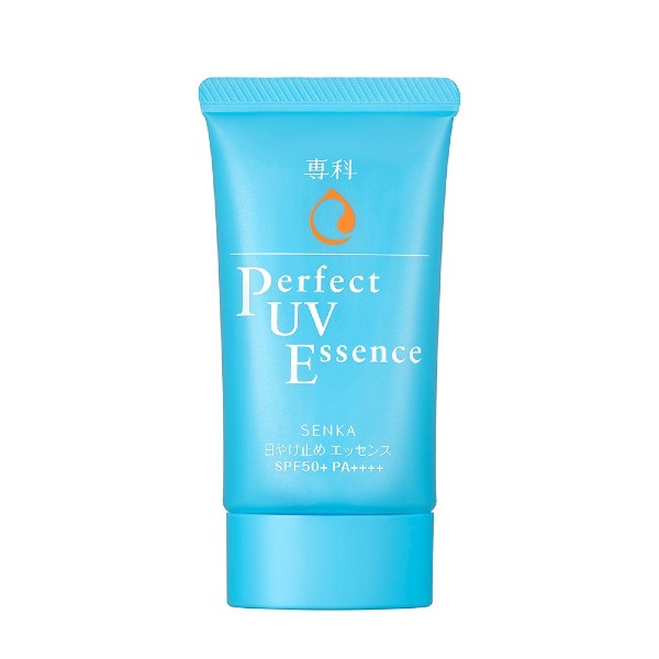 Kem chống nắng cho da dầu mụn giá học sinh Senka Perfect UV Essence SPF 50+PA+++