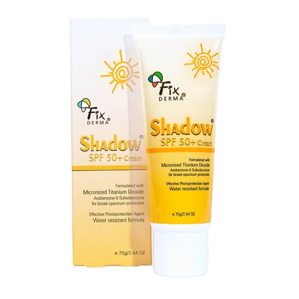 Kem chống nắng không nâng tone dịu nhẹ cho da hỗn hợp Fixderma Shadow SPF 50+