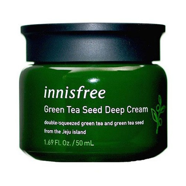 Kem dưỡng ẩm cho da dầu mụn giá học sinh Innisfree The Green Tea Seed Deep Cream