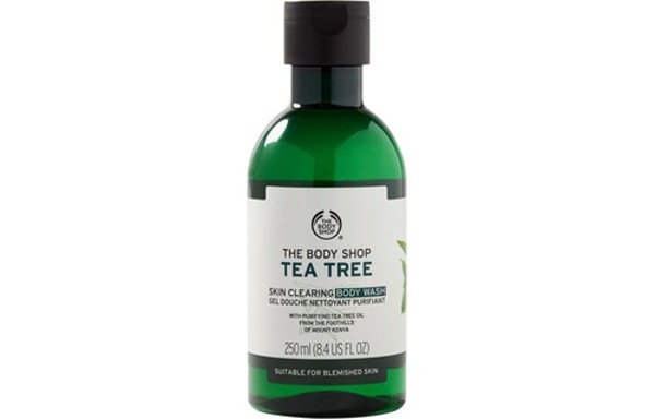 Sữa tắm cho da dầu mụn tốt nhất The Body Shop Tea Tree Body Wash