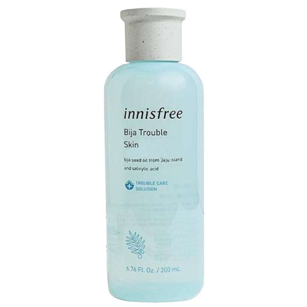 Toner cho da dầu mụn,cân bằng độ ẩm Innisfree Bija Trouble Skin