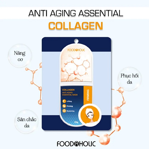 FoodAHolic Collagen Anti Aging Essential Mask