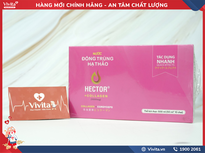 Hector Collagen giúp làm đẹp từ sâu bên trong.